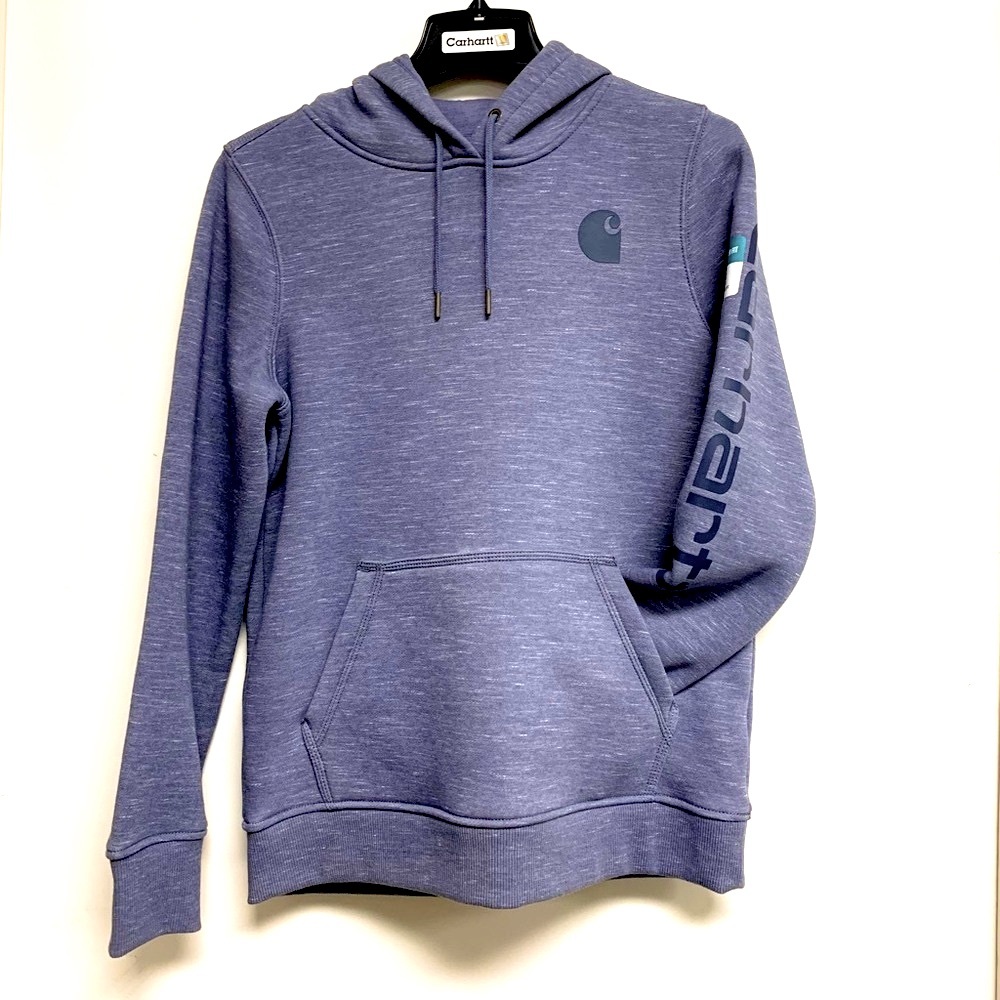 !SOLD OUT! Carhartt Women’s rlxd fit md-weight logo hooded pullover sweatshirt